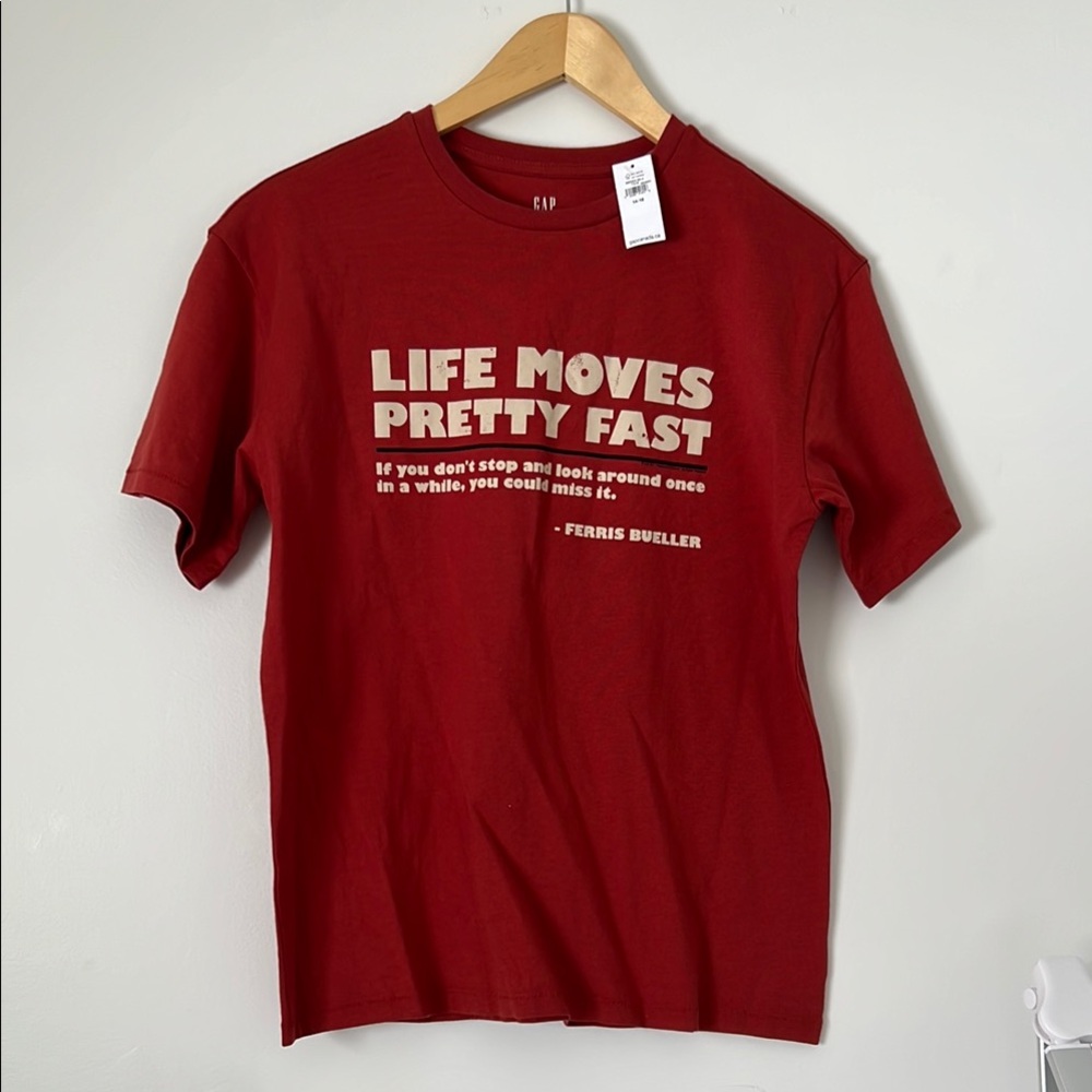 NEW Ferris Bueller Retro Short Sleeve Tee Bold Statement, GAP.